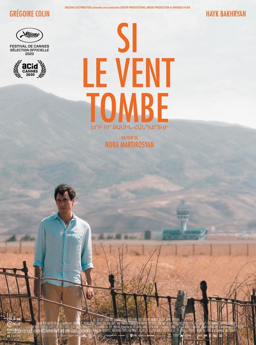 Si le vent tombe - French Movie Poster