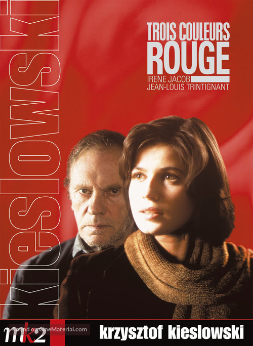 Trois couleurs: Rouge - French DVD movie cover