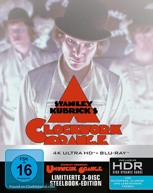 A Clockwork Orange - German Movie Cover