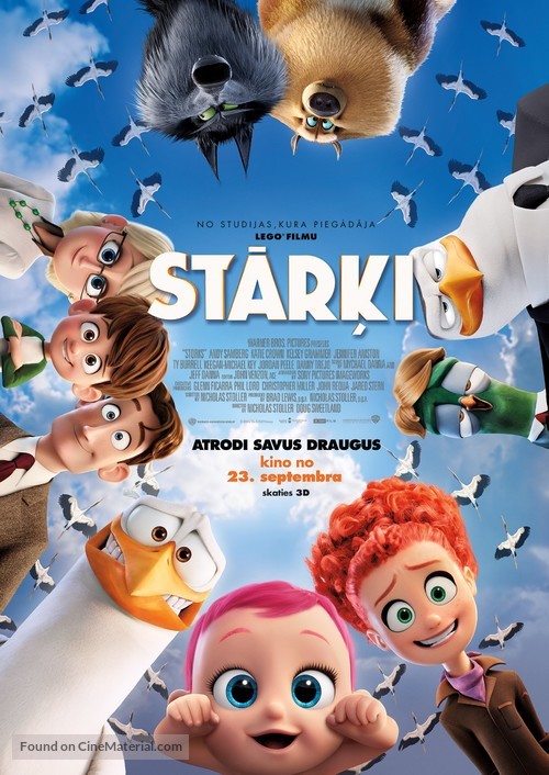 Storks - Latvian Movie Poster