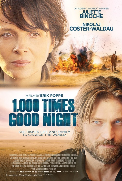 Tusen ganger god natt - Movie Poster