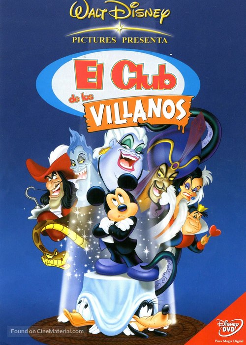 Mickey&#039;s House of Villains - Argentinian DVD movie cover