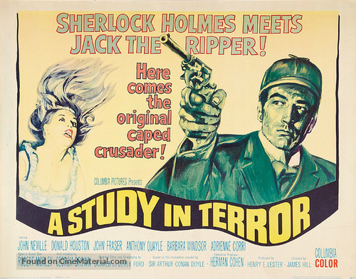 A Study in Terror - Movie Poster