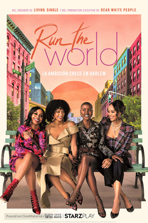 &quot;Run the World&quot; - Mexican Movie Poster