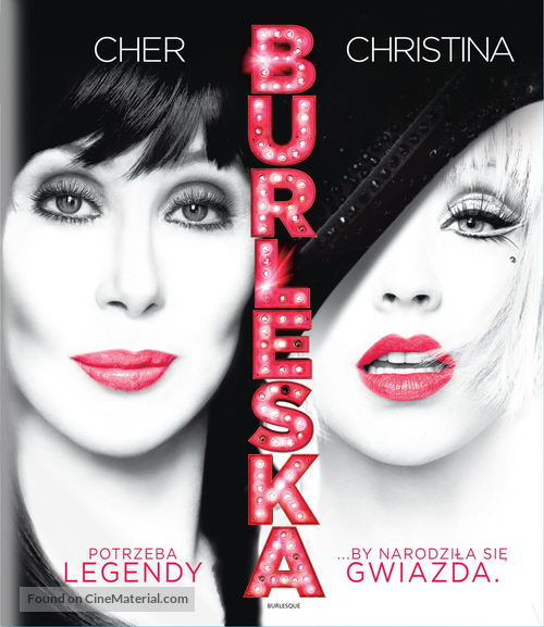 Burlesque - Polish Blu-Ray movie cover