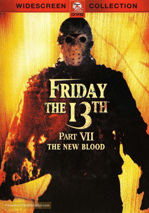Friday the 13th Part VII: The New Blood - DVD movie cover