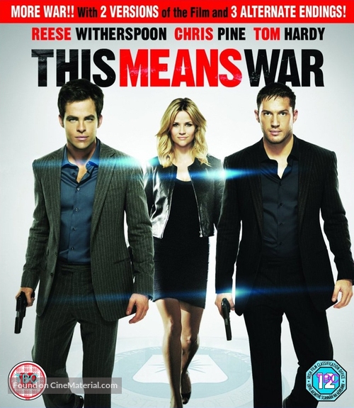 This Means War - Blu-Ray movie cover
