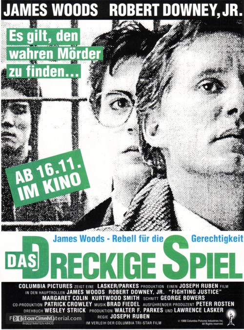 True Believer - German Movie Poster