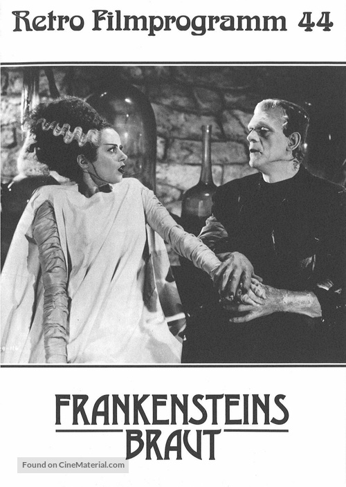 Bride of Frankenstein - German poster