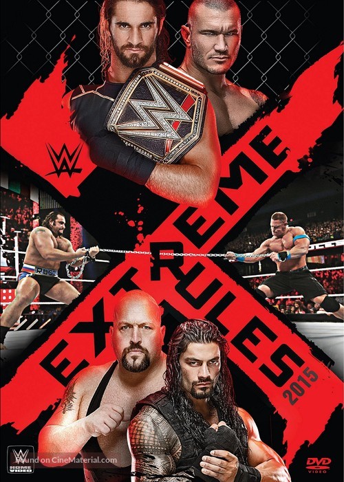 WWE Extreme Rules - DVD movie cover