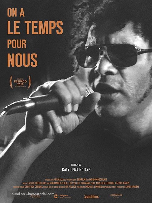 On a le temps pour nous - Belgian Movie Poster