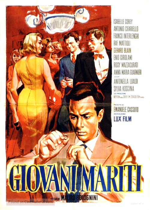 Giovani mariti - Italian Movie Poster
