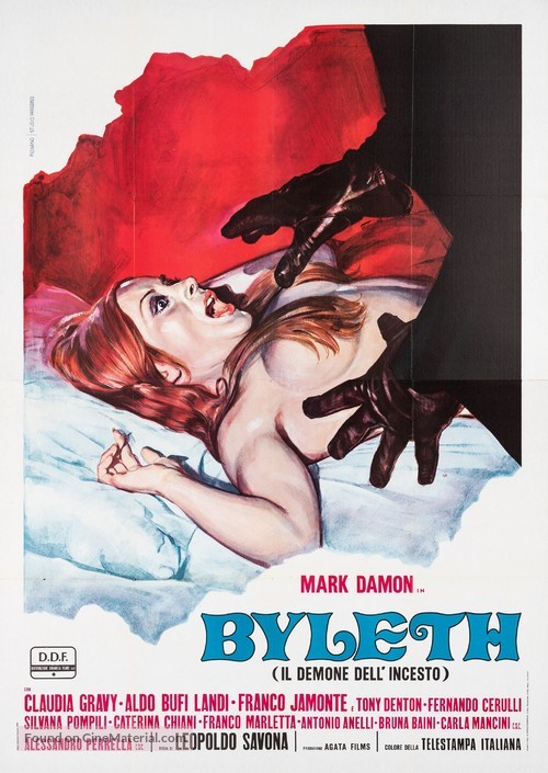 Byleth - il demone dell&#039;incesto - Italian Movie Poster