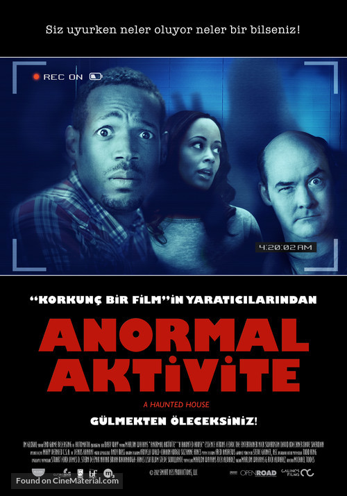 A Haunted House - Turkish Movie Poster