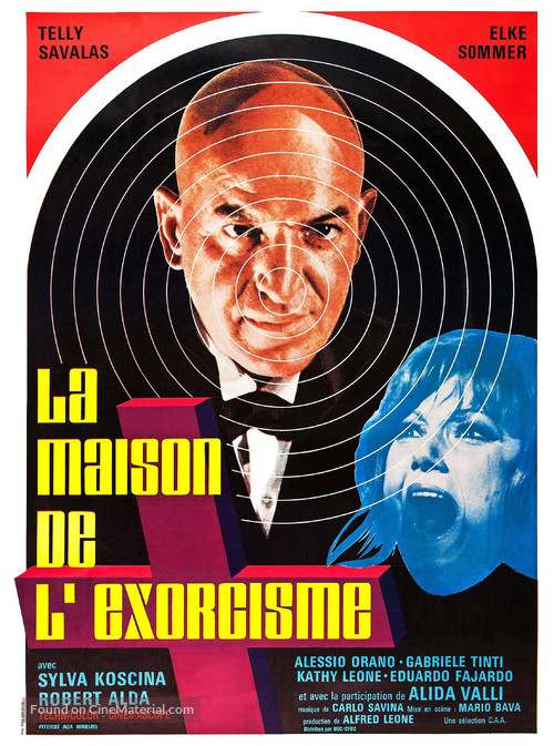 Lisa e il diavolo - French Movie Poster