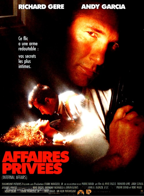 Internal Affairs - French Movie Poster
