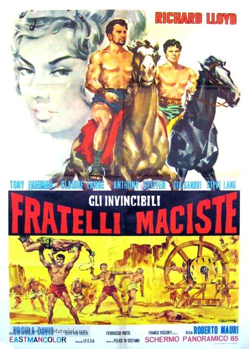 Gli invincibili fratelli Maciste - Italian Movie Poster