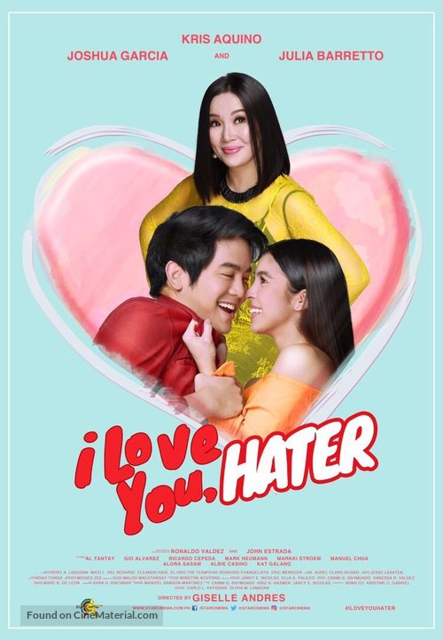 I Love You, Hater - Philippine Movie Poster