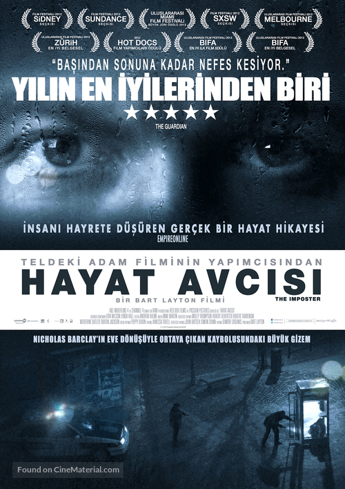 The Imposter - Turkish Movie Poster