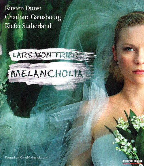 Melancholia - German Blu-Ray movie cover