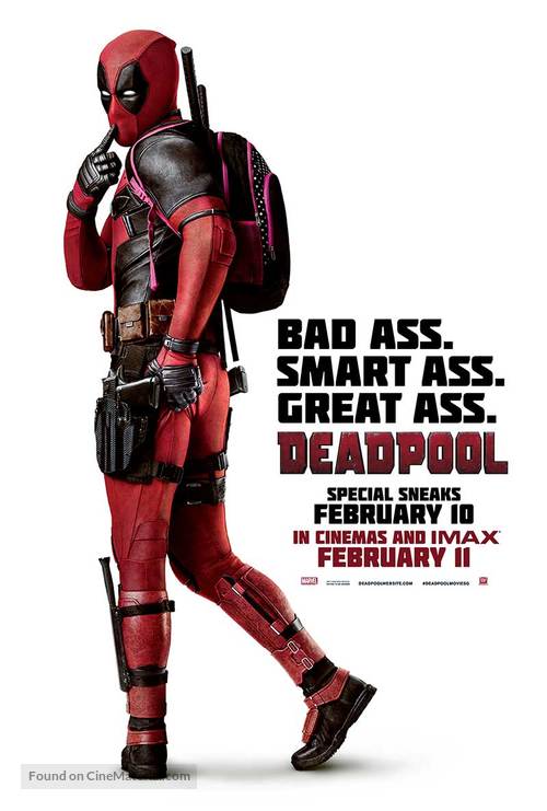 Deadpool - Singaporean Movie Poster