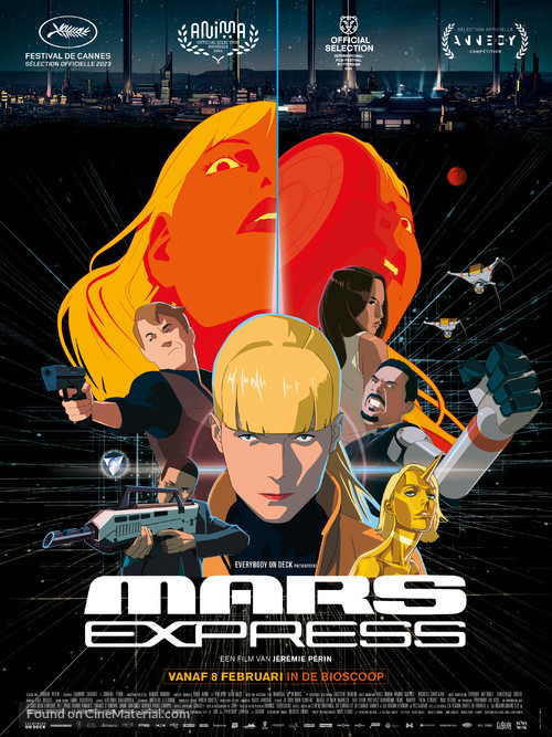 Mars Express - Dutch Movie Poster