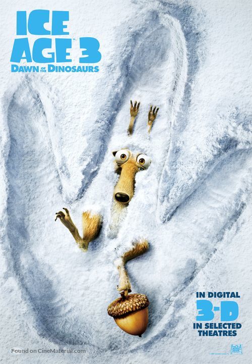 Ice Age: Dawn of the Dinosaurs - Movie Poster