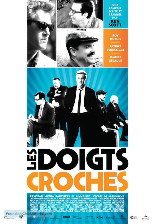Les doigts croches - Canadian Movie Poster