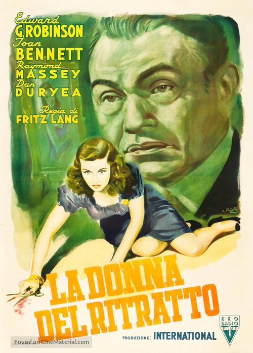 The Woman in the Window - Italian Movie Poster