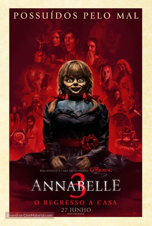 Annabelle Comes Home - Portuguese Movie Poster