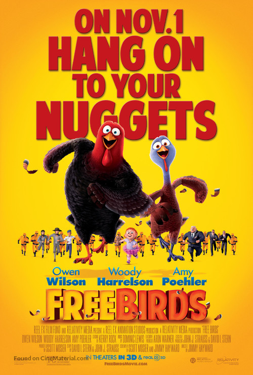 Free Birds - Movie Poster