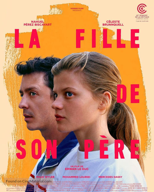 La fille de son p&egrave;re - French Movie Poster