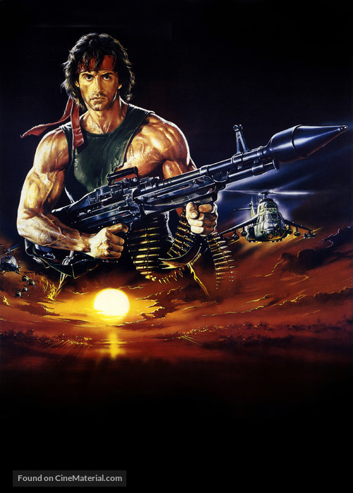 Rambo: First Blood Part II - Key art