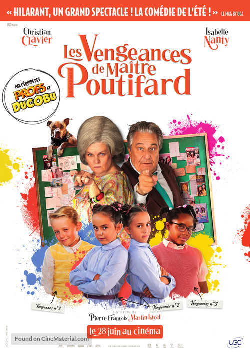 Les Vengeances de Ma&icirc;tre Poutifard - French Movie Poster