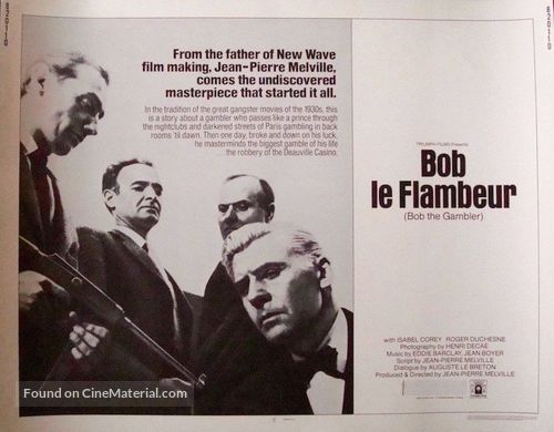 Bob le flambeur - Movie Poster