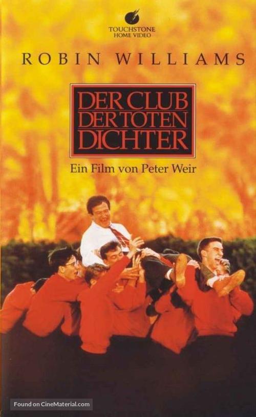 Dead Poets Society - German VHS movie cover