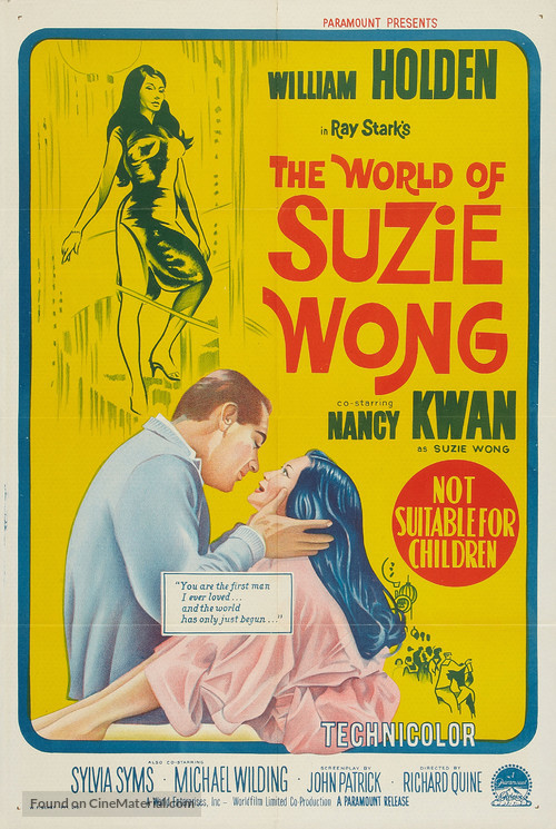 The World of Suzie Wong - Australian Movie Poster