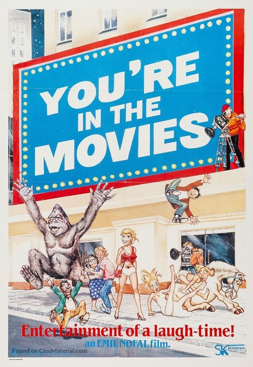 You&#039;re in the Movies - South African Movie Poster