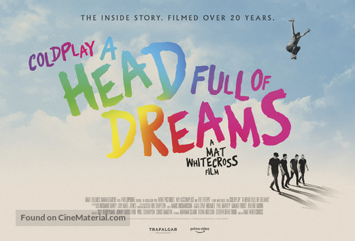 Coldplay: A Head Full of Dreams - British Movie Poster