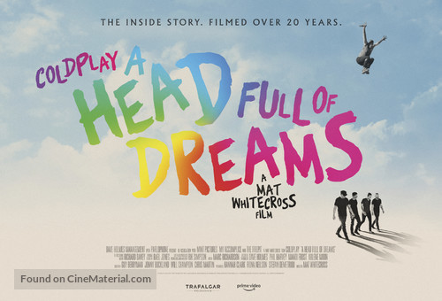 Coldplay: A Head Full of Dreams - British Movie Poster