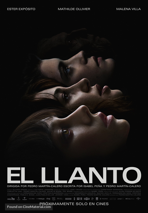 El llanto - Spanish Movie Poster