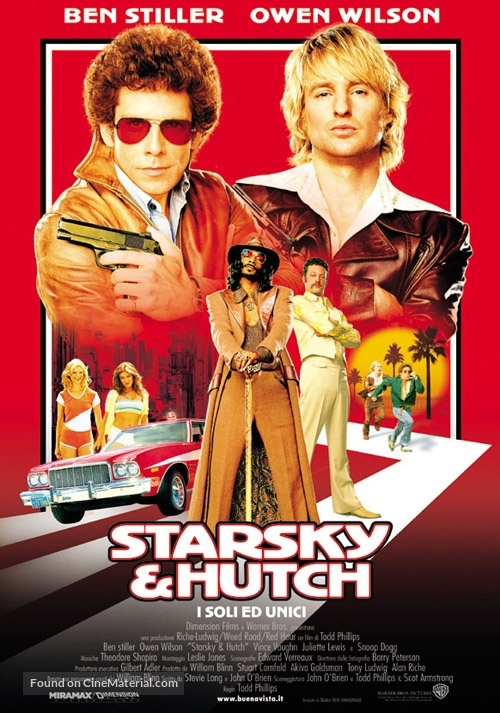 Starsky and Hutch - Italian Movie Poster