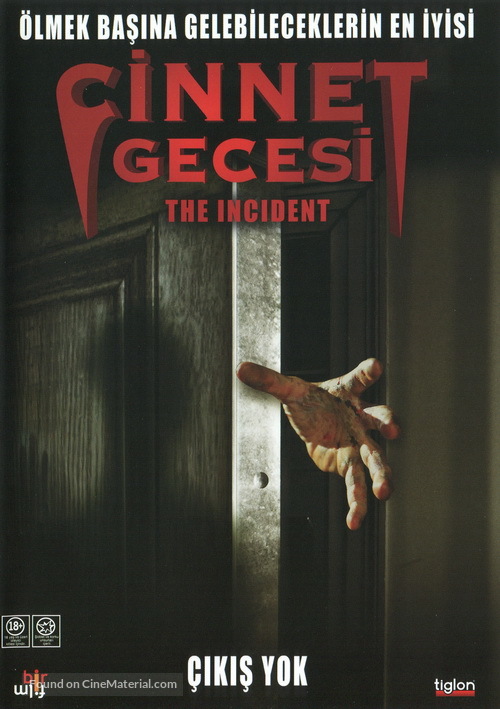 The Incident - Turkish DVD movie cover