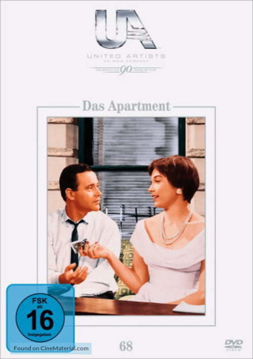 The Apartment - German DVD movie cover