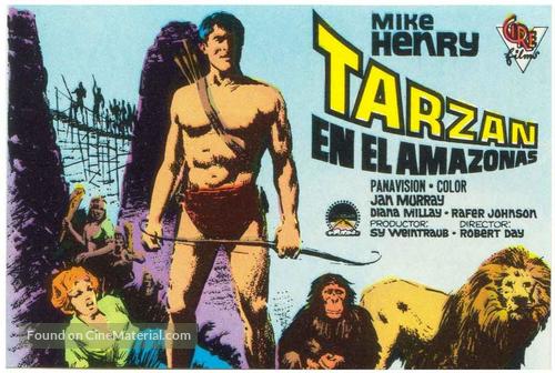 Tarzan and the Great River - Spanish Movie Poster
