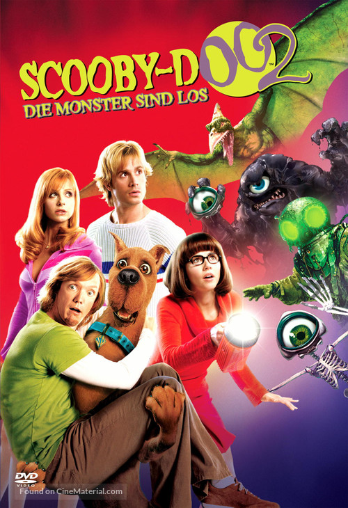 Scooby Doo 2: Monsters Unleashed - German Movie Cover