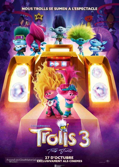Trolls Band Together - Andorran Movie Poster