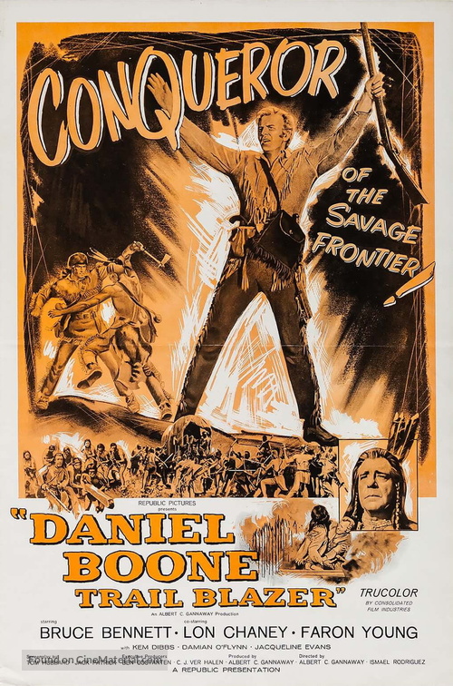 Daniel Boone, Trail Blazer - poster