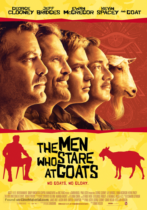 The Men Who Stare at Goats - Swiss Movie Poster