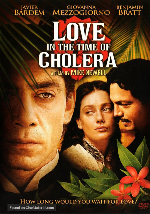 Love in the Time of Cholera - DVD movie cover